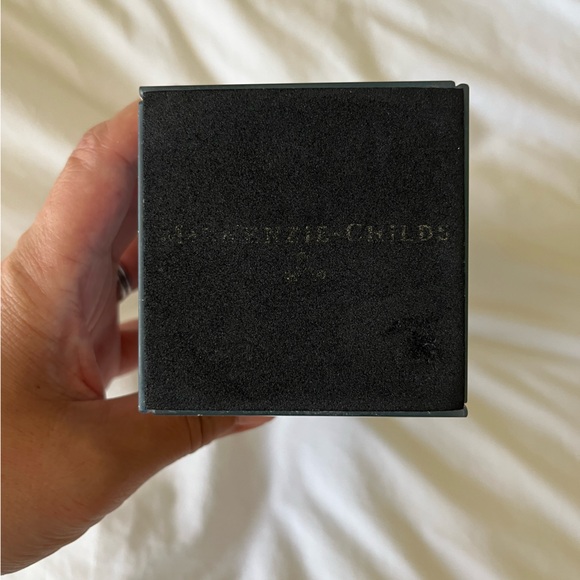 Mackenzie Childs blue royal rose Soap Dispenser - Picture 4 of 6